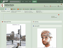 Tablet Screenshot of maithamstyles.deviantart.com