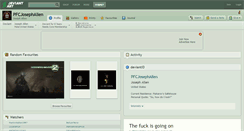 Desktop Screenshot of pfcjosephallen.deviantart.com