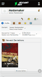 Mobile Screenshot of mestemaker.deviantart.com