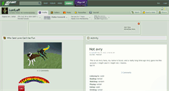 Desktop Screenshot of luxiluff.deviantart.com