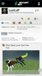 Mobile Screenshot of luxiluff.deviantart.com