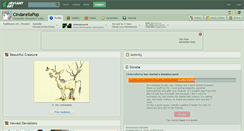 Desktop Screenshot of cindarellapop.deviantart.com