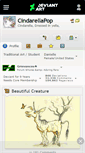 Mobile Screenshot of cindarellapop.deviantart.com