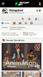 Mobile Screenshot of littlegoblet.deviantart.com