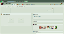 Desktop Screenshot of bombsmoothie.deviantart.com