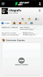 Mobile Screenshot of nitegrafix.deviantart.com