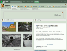 Tablet Screenshot of bunaro.deviantart.com