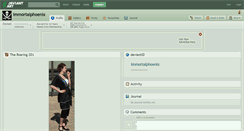 Desktop Screenshot of immortalphoenix.deviantart.com