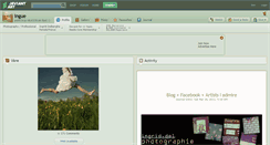 Desktop Screenshot of ingue.deviantart.com