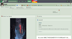 Desktop Screenshot of hisshi.deviantart.com