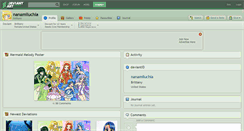 Desktop Screenshot of nanamiluchia.deviantart.com