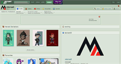 Desktop Screenshot of microall.deviantart.com