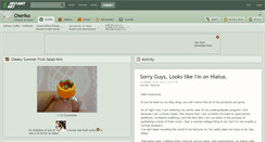 Desktop Screenshot of cheriko.deviantart.com
