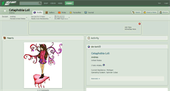 Desktop Screenshot of cetaphobia-loli.deviantart.com