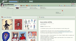 Desktop Screenshot of flawedremnant.deviantart.com