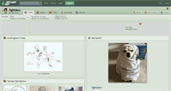 Desktop Screenshot of lightdew.deviantart.com
