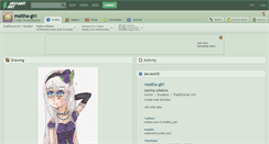 Desktop Screenshot of maitha-girl.deviantart.com