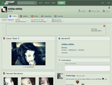 Tablet Screenshot of emma-emma.deviantart.com