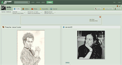 Desktop Screenshot of antu.deviantart.com