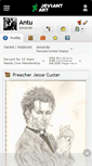 Mobile Screenshot of antu.deviantart.com