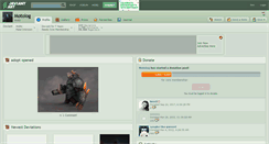 Desktop Screenshot of motolog.deviantart.com