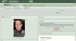 Desktop Screenshot of deejaywill.deviantart.com