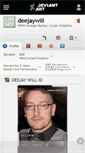 Mobile Screenshot of deejaywill.deviantart.com