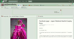 Desktop Screenshot of calloffateanddestiny.deviantart.com