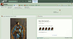 Desktop Screenshot of dorlan.deviantart.com