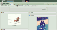 Desktop Screenshot of loveevilflippy.deviantart.com