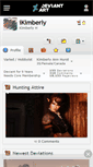 Mobile Screenshot of ikimberly.deviantart.com
