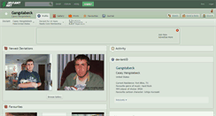 Desktop Screenshot of gangstabeck.deviantart.com