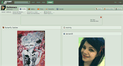 Desktop Screenshot of delmonaco.deviantart.com