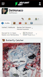 Mobile Screenshot of delmonaco.deviantart.com