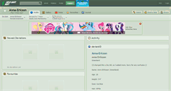 Desktop Screenshot of anna-ericson.deviantart.com