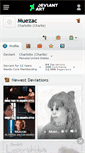 Mobile Screenshot of muezac.deviantart.com
