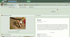 Desktop Screenshot of kyene.deviantart.com