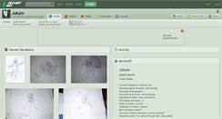 Desktop Screenshot of jukuro.deviantart.com