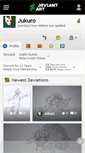 Mobile Screenshot of jukuro.deviantart.com