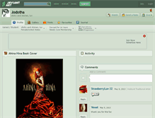 Tablet Screenshot of jodotha.deviantart.com