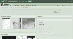 Desktop Screenshot of hot4kyo.deviantart.com