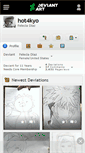 Mobile Screenshot of hot4kyo.deviantart.com