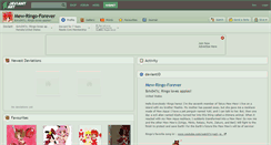 Desktop Screenshot of mew-ringo-forever.deviantart.com