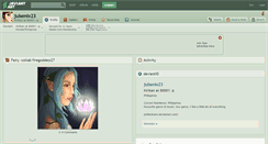 Desktop Screenshot of julsenix23.deviantart.com