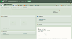 Desktop Screenshot of hugcouponplz.deviantart.com