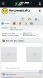Mobile Screenshot of heroamericaplz.deviantart.com