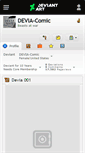 Mobile Screenshot of devia-comic.deviantart.com