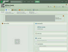 Tablet Screenshot of devia-comic.deviantart.com