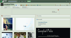 Desktop Screenshot of conceptual-photos.deviantart.com