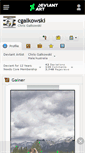 Mobile Screenshot of cgalkowski.deviantart.com